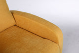 Fotoliu Recliner Premium, Confort Maxim, Design Elegant, Galben
