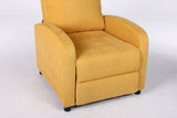 Fotoliu Recliner Premium, Confort Maxim, Design Elegant, Galben