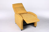 Fotoliu Recliner Premium, Confort Maxim, Design Elegant, Galben