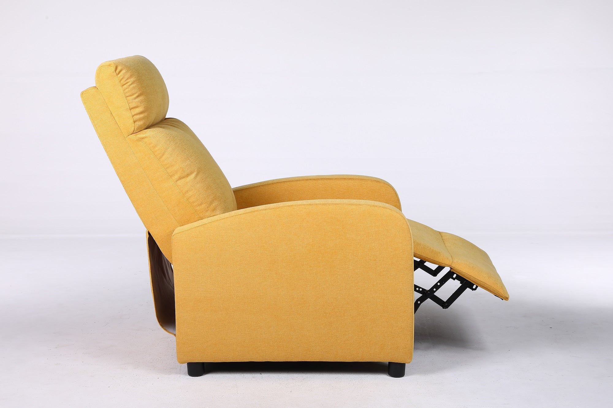 Fotoliu Recliner Premium, Confort Maxim, Design Elegant, Galben