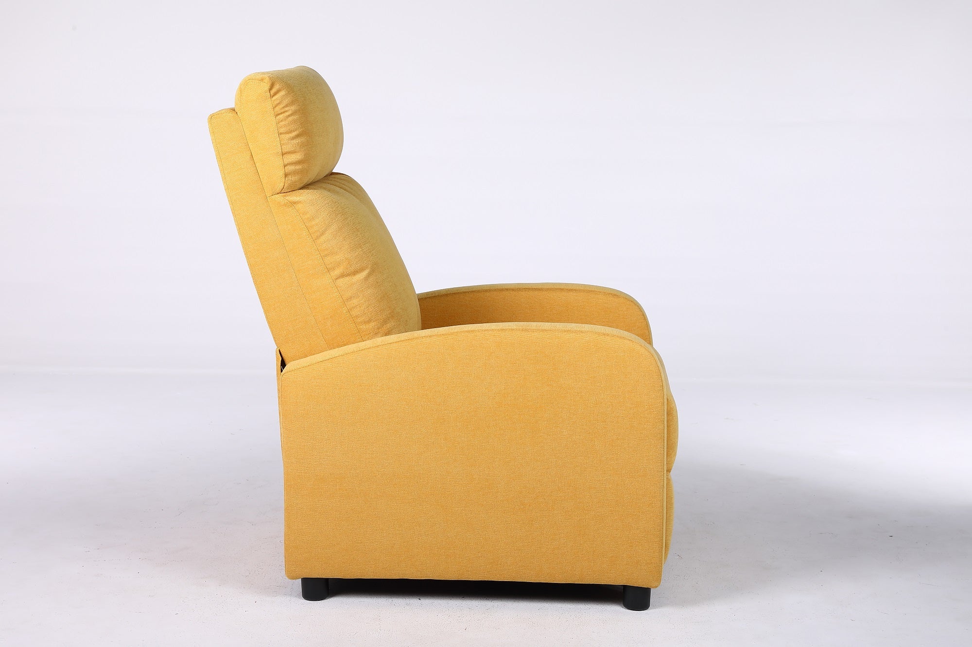 Fotoliu Recliner Premium, Confort Maxim, Design Elegant, Galben