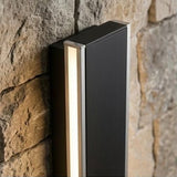 Aplica LED Exterior RFAN, Model K-23180AL, IP65, Lumina Calda, 44W, Negru