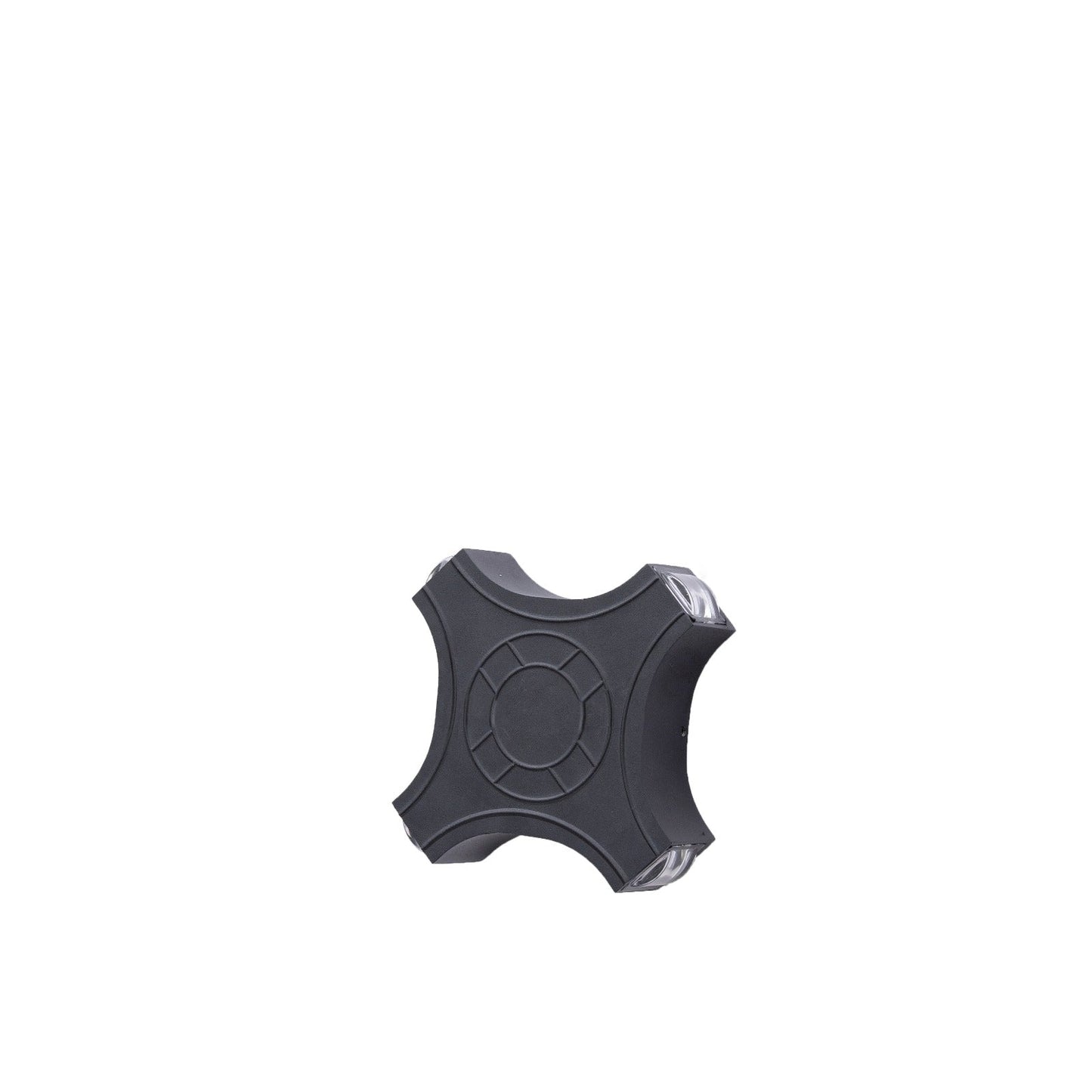 Aplica Exterior RFAN, Model L987, Material Aluminiu, IP65, Lumina Neutra, 8W, Negru