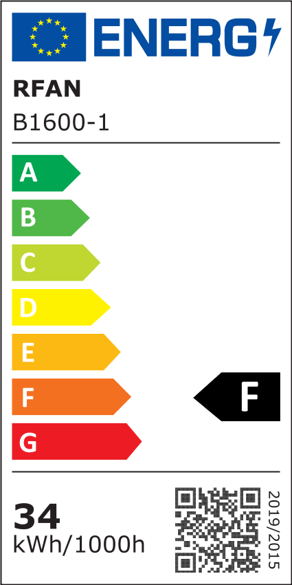 Aplica LED RFAN, Model B1600-1, 3 Tipuri De Lumina, 40W, Alb
