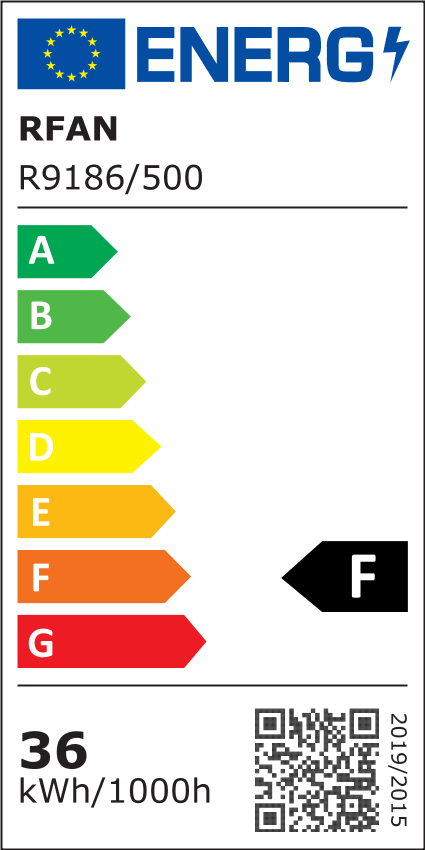 Plafoniera LED RFAN, Cu Telecomanda, Model R9186/500, Rotunda, Slim, 36W, 3 Tipuri De Lumina, Alb