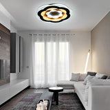 Lustra LED RFAN, Model C66/500, cu Telecomanda, 3 Tipuri de Lumina, Intensitate Reglabila, 140W, Alb