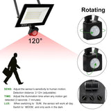 Proiector LED Cu Senzor De Miscare, Rezistent la Apa IP66, Lumina Rece, 220V, 100W