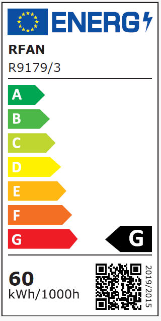 Lustra LED RFAN, Model R9179/3, Cu Telecomanda, 3 Tipuri De Lumina, Intensitate Reglabila, 60W, Auriu