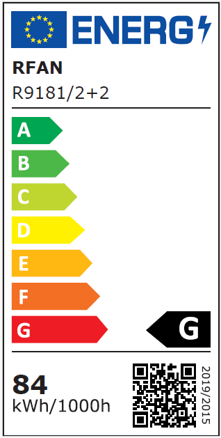 Lustra LED RFAN, Model R9181/2+2, Cu Telecomanda, 3 Tipuri De Lumina, Intensitate Reglabila, 84W, Argintiu