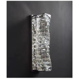 Aplica LED RFAN, Model B6620, Textura Cristal, 3 Tipuri De Lumina, 20W, Argintiu