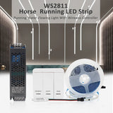 KIT Banda LED Digitala RFAN, Lumina Rosie, 10m, 12W/M, 24V, Transformator 200W, Controler