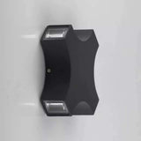 Aplica Exterior RFAN, Model L987, Material Aluminiu, IP65, Lumina Neutra, 8W, Negru