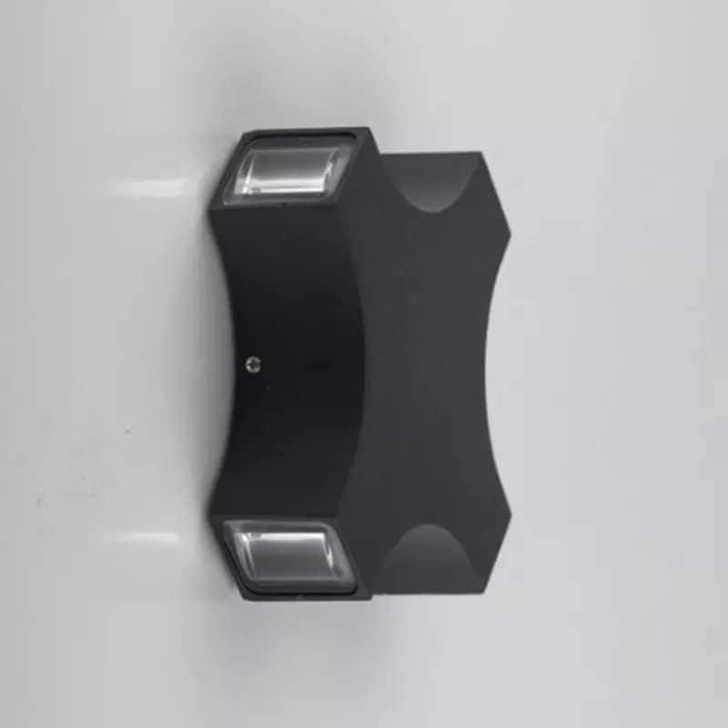 Aplica Exterior RFAN, Model L987, Material Aluminiu, IP65, Lumina Neutra, 8W, Negru