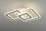 Lustra LED RFAN, Model M988-3, cu Telecomanda, 3 Tipuri de Lumina, Intensitate Reglabila, 170W, Alb