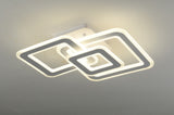 Lustra LED RFAN, Model M988-3, cu Telecomanda, 3 Tipuri de Lumina, Intensitate Reglabila, 170W, Alb