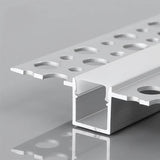 Profil LED Incastrat, Finisaj Glet, Lungime 2m, Latime 1.3 cm