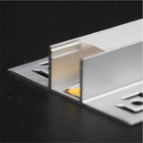 Profil LED Incastrat, Sub Tencuiala, Lungime 2m, Latime 1.3 cm