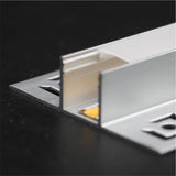 Profil LED Incastrat, Sub Tencuiala, Lungime 3m, Latime 1.3 cm