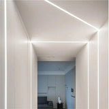 Profil LED Incastrat, Finisaj Glet, Lungime 2m, Latime 2 cm