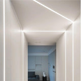 Profil LED Incastrat, Sub Tencuiala, Lungime 2m, Latime 1.5 cm