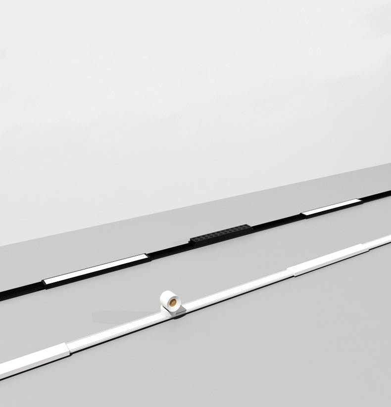 Banda LED, Sina Magnetica Aplicata Slim, Lumina Neutra, 12W, Negru, Model MS30-DF300