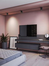 Proiector Reglabil LED, Sina Magnetica Aplicata Slim, Lumina Neutra, 7W, Negru, Model MS30-DR54R