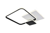 Lustra LED RFAN, Model R9177/3AT, cu Telecomanda, 3 Tipuri de Lumina, Intensitate Reglabila, 65W, Alb/Negru
