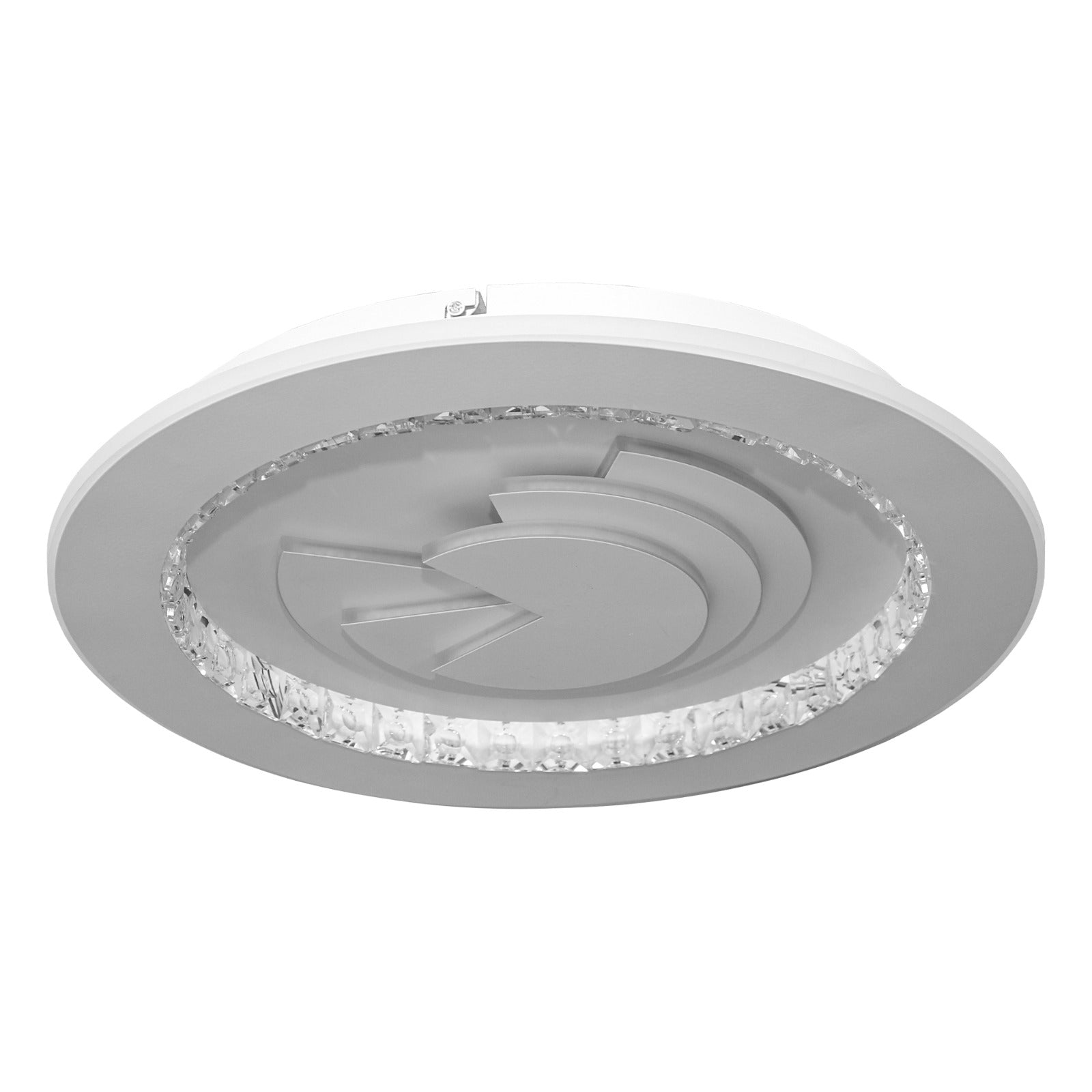 Lustra LED RFAN, Model C90/500, cu Telecomanda, 3 Tipuri de Lumina, Intensitate Reglabila, 178W, Alb