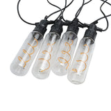 Ghirlanda Luminoasa RFAN, Lungime 5M, 10 Becuri Tip Spirala , Lumina Calda