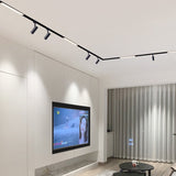 Proiector LED Sina Magnetica Aplicata Slim, Lumina Neutra, Reglabil, 12W, Negru, Model MS30-TL12