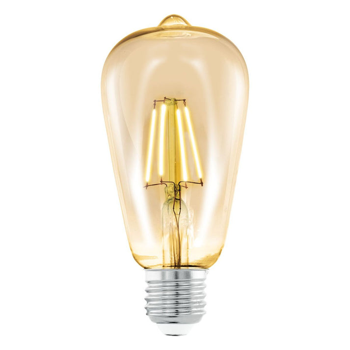 Bec LED RFAN, E27, Lumina Rece, 6000K, 12W, Transparent