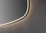 Oglinda LED Ovala Premium 150×85 cm, 3 Tipuri de Lumina – Calda, Rece, Neutra