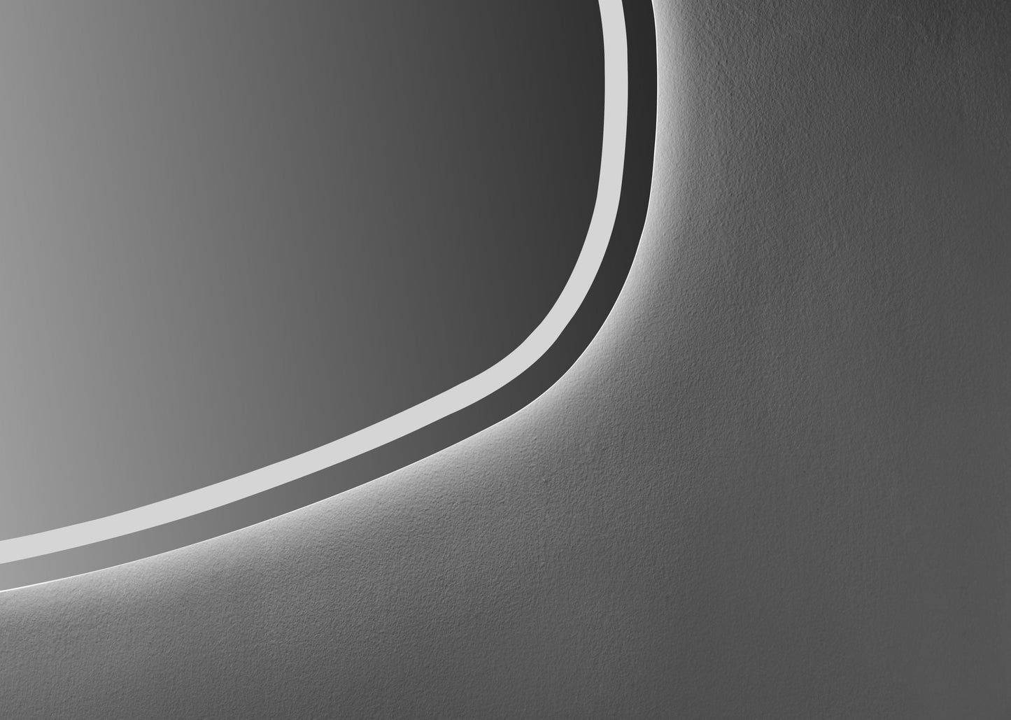 Oglinda LED Ovala Premium 150×85 cm, 3 Tipuri de Lumina – Calda, Rece, Neutra