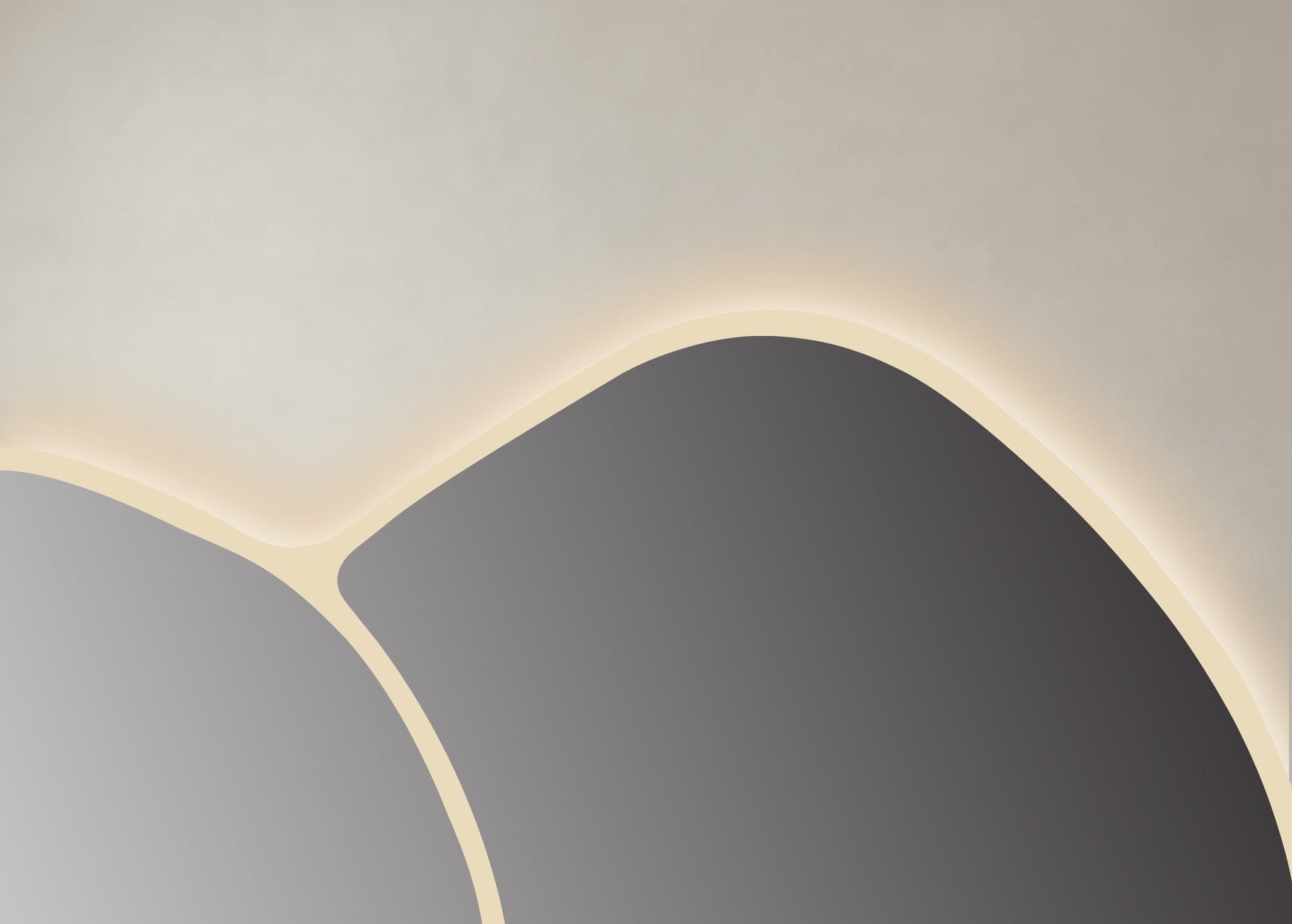 Oglinda LED Dubla, Asimetrica Premium 140×80 cm, Touch, 3 Tipuri Lumina – Calda, Rece, Naturala