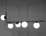 Pendul RFAN, Model 5479/5, Cu 5 Abajururi, 5 x E27, Negru
