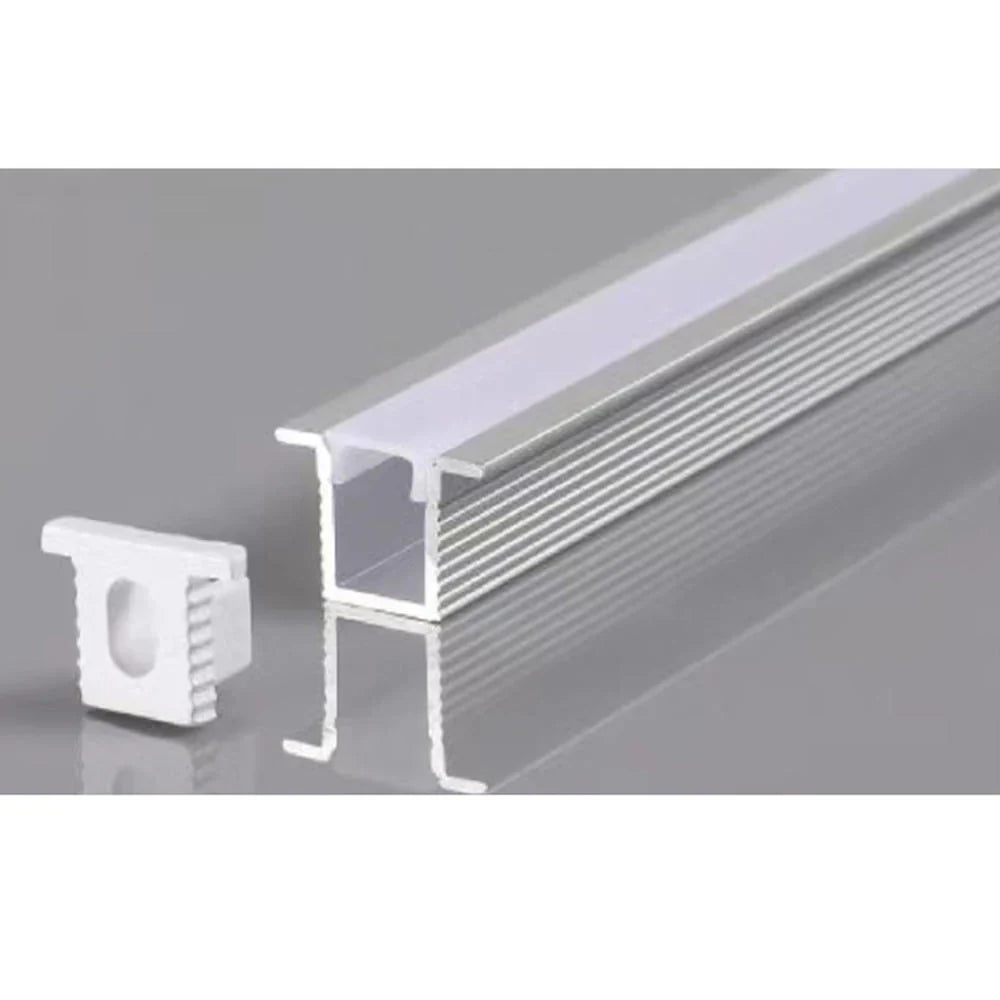 Profil LED Incastrat, 12 x 10, Lungime 2m, Aluminiu