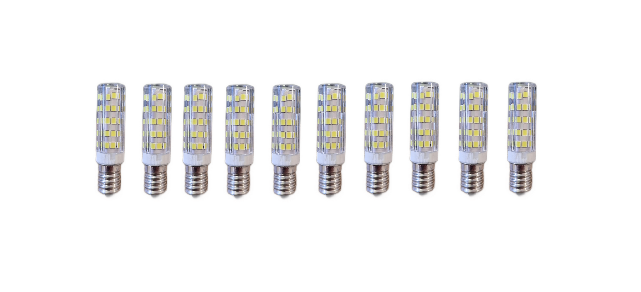 Set 10 x Becuri LED RFAN, E14, Lumina Rece, 6000K, 7W