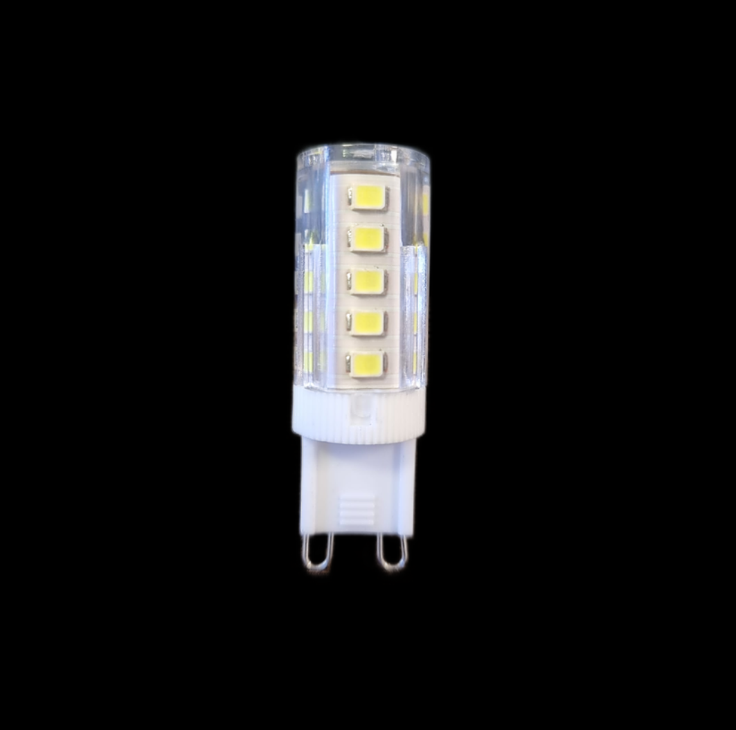 Set 10 x Becuri LED RFAN, G9, Lumina Calda, 3000K, 5W