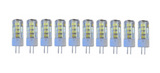 Set 10 x Becuri LED RFAN, G4, Lumina Rece, 6000K, 5W, 220V