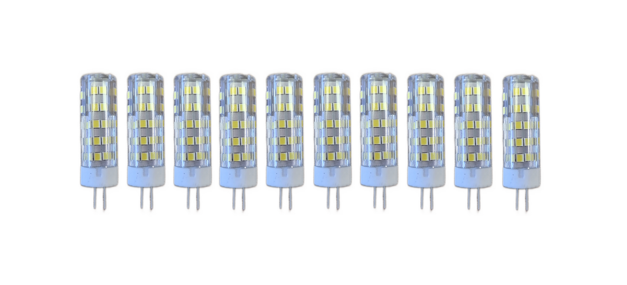 Set 10 x Becuri LED RFAN, G4, Lumina Rece, 6000K, 7W, 220V