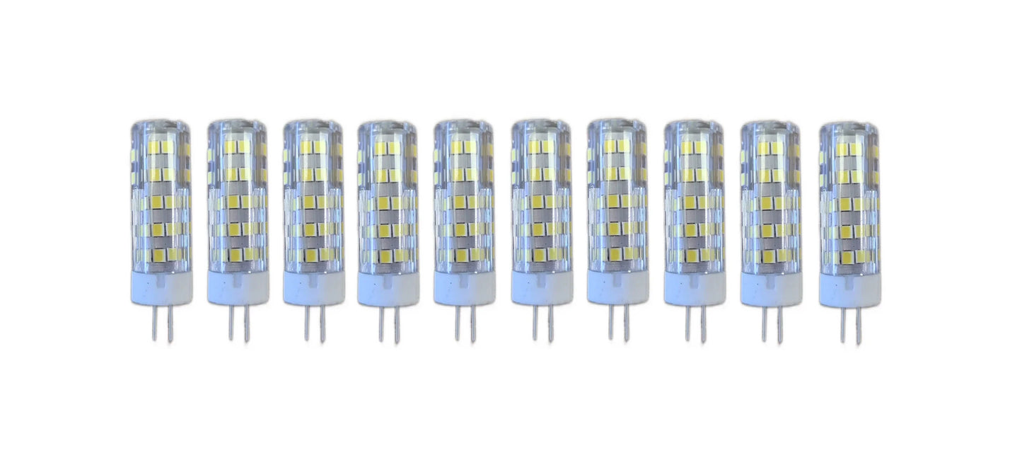 Set 10 X Becuri LED RFAN, G4, Lumina Calda, 3000K, 7W, 220V