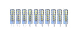 Set 10 X Becuri LED RFAN, G4, Lumina Calda, 3000K, 7W, 220V