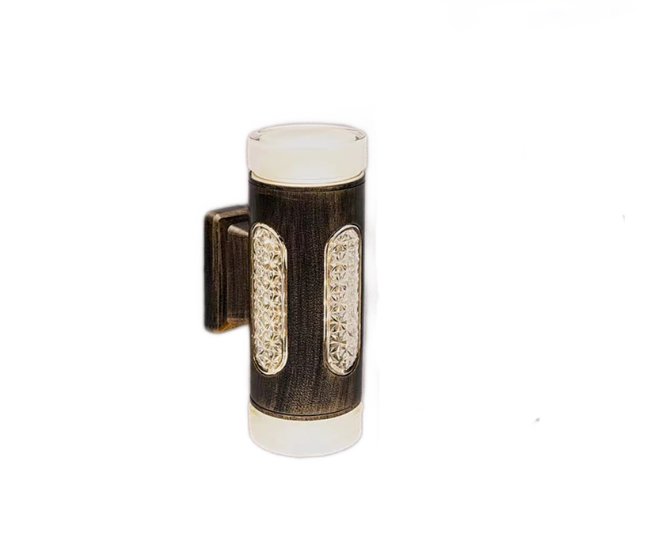 Aplica Exterior RFAN, Model L608023, Material Aluminiu, IP54, 3 Tipuri de Lumina, 50W, Negru