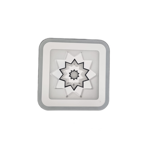 Aplica LED RFAN, Model 5608-1, 3 Tipuri de Lumina, 36W, Alb