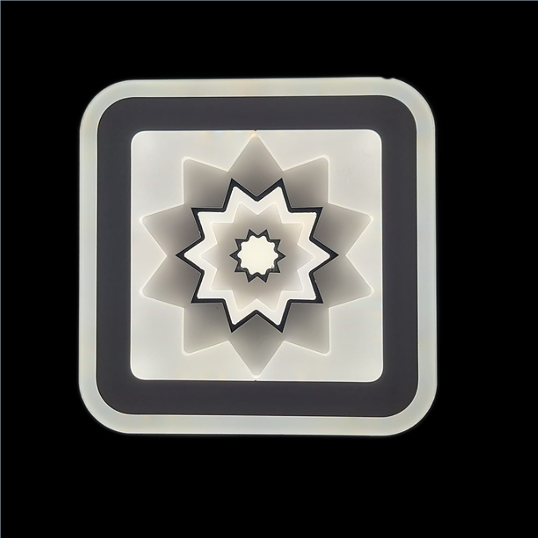 Aplica LED RFAN, Model 5608-1, 3 Tipuri de Lumina, 36W, Alb