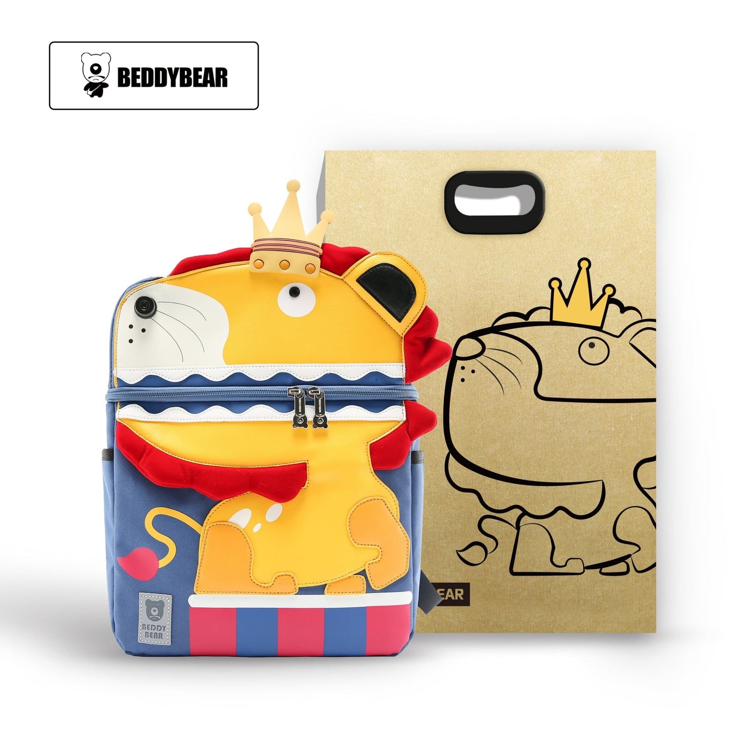 Ghiozdan Regele Leu, Pentru Copii, Mare, Rezistent Apa, BeddyBear