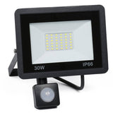 Proiector LED Cu Senzor De Miscare, Rezistent la Apa IP66, Lumina Rece, 220V, 30W