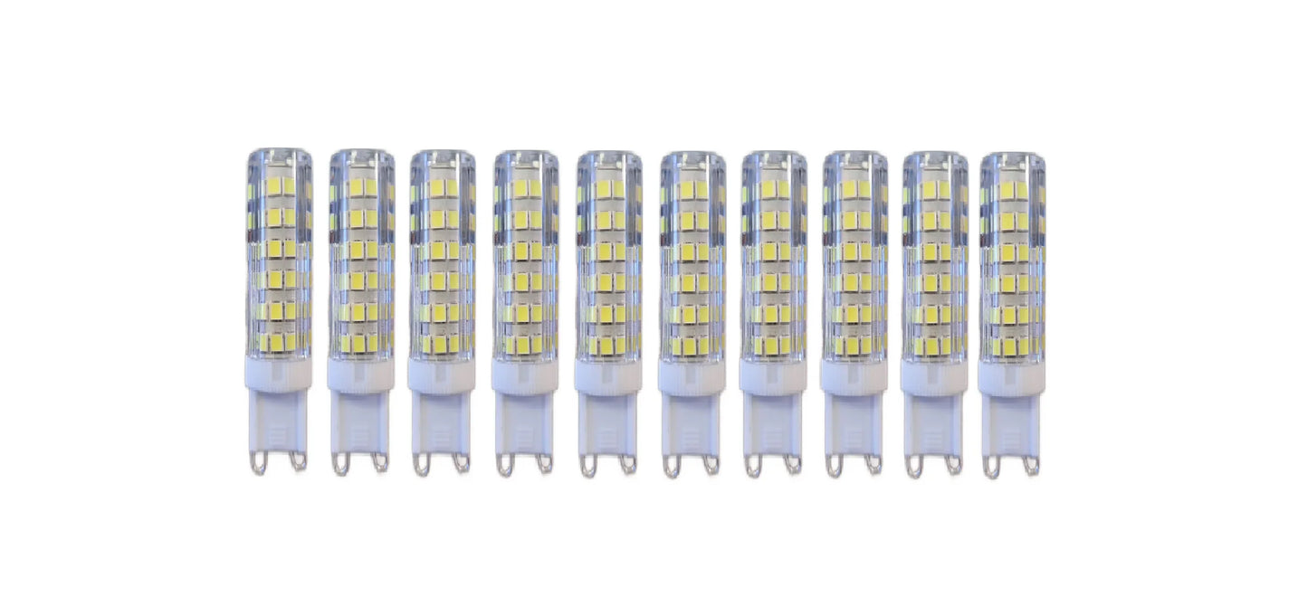Set 10 X Becuri LED RFAN, G9, Lumina Calda, 3000K, 12W