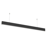 Corp LED Liniar RFAN, Interconectabil, Suspendat, 3 Tipuri De Lumina, 50W, Negru